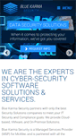 Mobile Screenshot of bluekarmasecurity.net